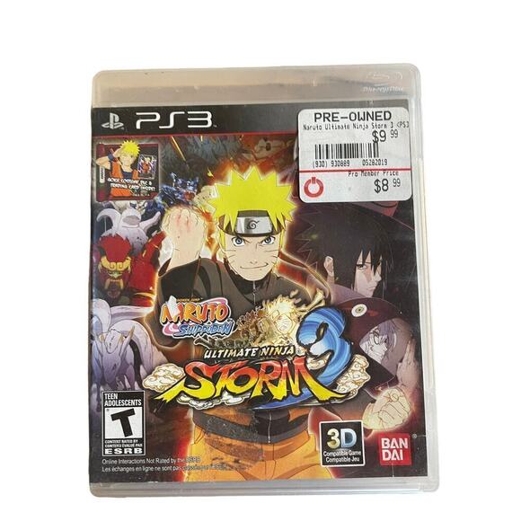 Sony Play Station 3. Ultimate Ninja: Storm 3. Video game. PS3 - Picture 1 of 2